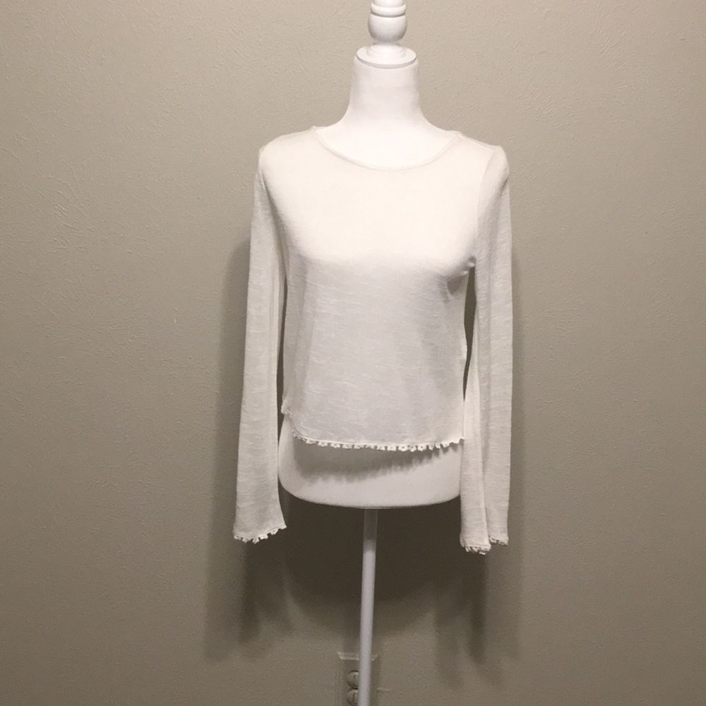 H&M white top